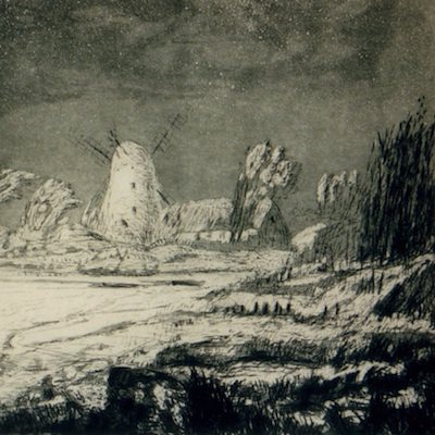 Stegö Mölle, 20x30 cm, Aquatinta