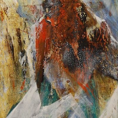 Dolomiten, 80x40 cm, Acryl