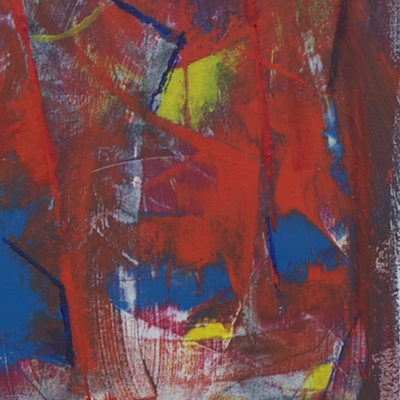 Kl. König, 120x30 cm, Acryl