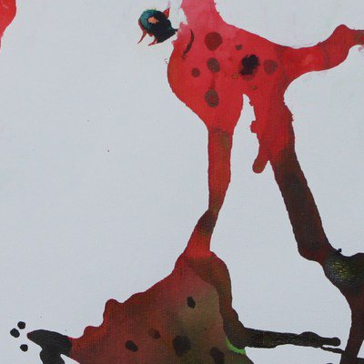 Wachstum, 70x100 cm, Tusche u. Wasserfarben