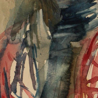 Almut, 24x17 cm, Aquarell